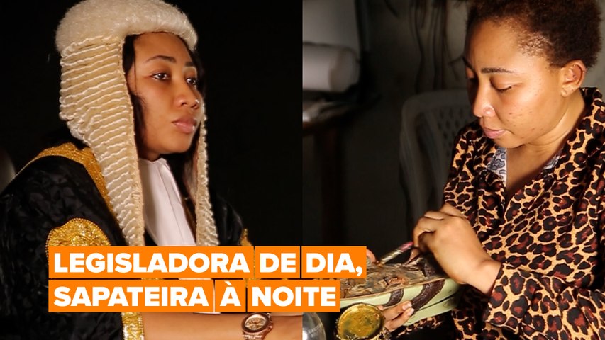 "Sou legisladora de dia e sapateira à noite'