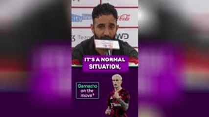 Garnacho on the move? Amorim sugests not...