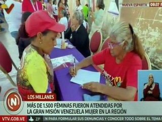 Nueva Esparta | Jornada de atención médica integral benefició a más de mil féminas de Los Millanes