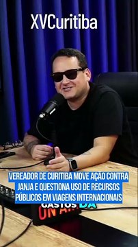 Vereador de Curitiba move ação contra Janja e questiona uso de recursos públicos em viagens internacionais