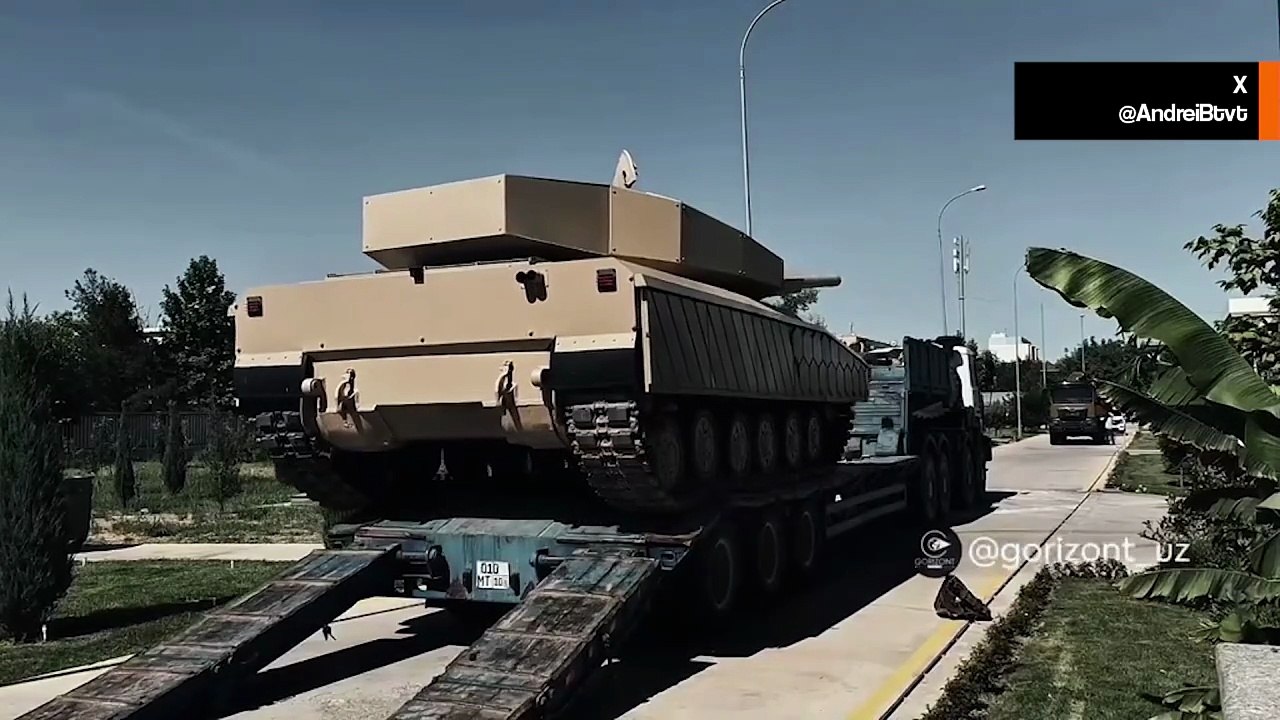Oezbekistan presenteert futuristische versie van de T-64B met nieuwe bepantsering en 950 pk-motor