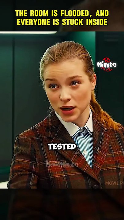 The room is flooded, and everyone is stuck inside 😱 @viral @movies @recaps