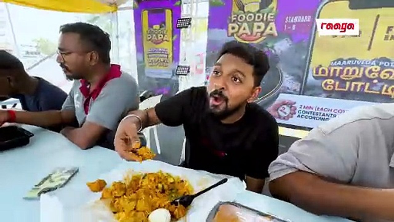 'Saapatu Raaman' Challenge | Kalakkal Kaalai | Who Finishes First?
