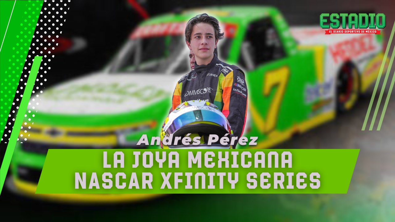 Andrés Pérez de Lara debutará en NASCAR Xfinity Series | Estadio Deportes
