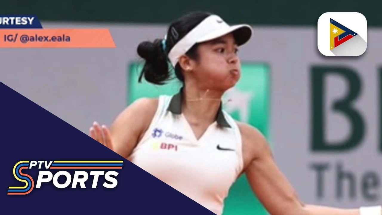 Alex Eala, nagtala ng makasaysayang panalo para sa Pilipinas sa Grand Slam Women’s Doubles ng French Open