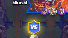 Clash Royale: 30/5 gameplay (teamwork come back)