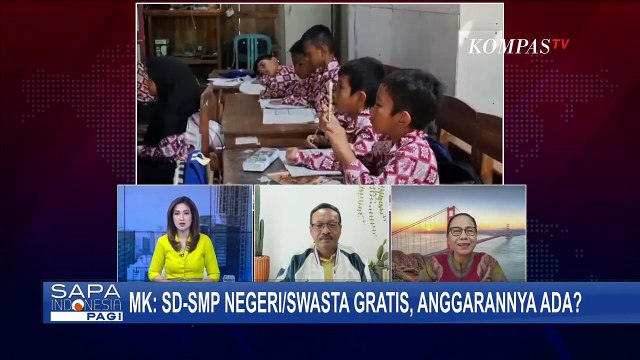 MK Putuskan SD-SMP Negeri dan Swasta Gratis, Apa Pemerintah Sanggup?