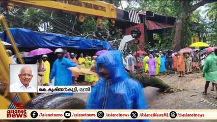 ശക്തമായ കാറ്റിലും മഴയിലും 121 കോടിയുടെ നഷ്ടം വൈദ്യുതി വകുപ്പിന് ഉണ്ടായെന്ന് മന്ത്രി കൃഷ്ണൻ കുട്ടി