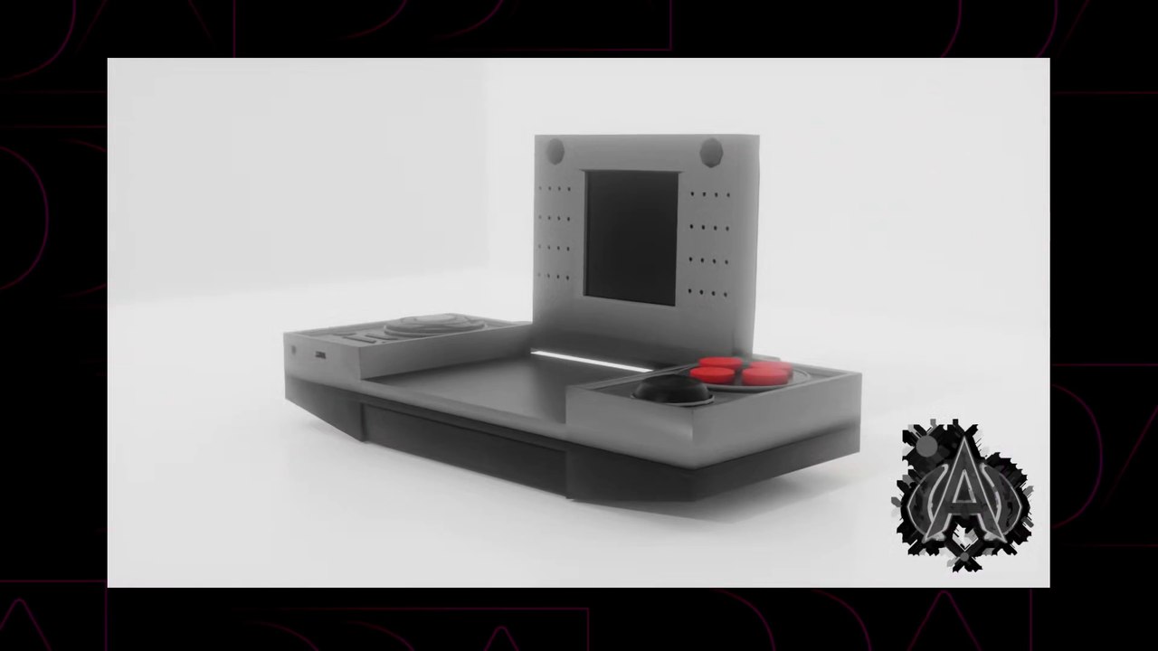 Mine Game Portátil | Speed Modeling | Blender 3D #blender3d #speedmodeling
