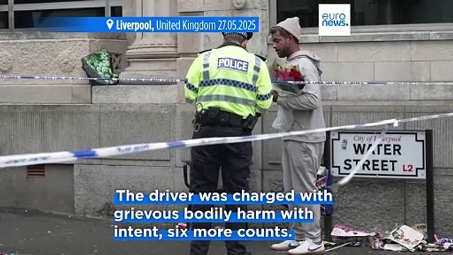 Driver charged with causing grievous bodily harm after ramming car into Liverpool football fans