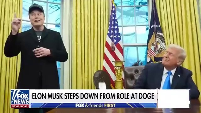 MUSK LEAVES HIS MARK | Tesla boss departs DOGE after slashing BILLIONS