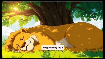 Jab Chuhiya Ne Sher Ki Jaan Bachayi! - Hindi Jungle Story for Kids#king cartoon TV