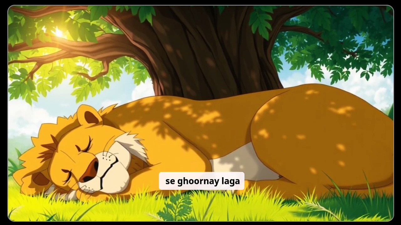Jab Chuhiya Ne Sher Ki Jaan Bachayi! - Hindi Jungle Story for Kids#king cartoon TV