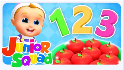 Counting Numbers with Fruits, Learning Videos and Nursery Rhymes