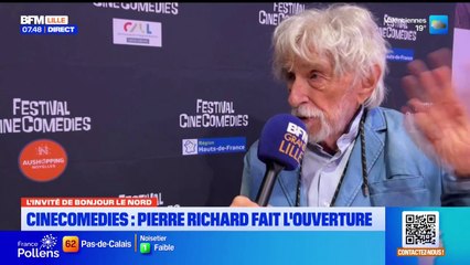 "L'homme qui a vu l'ours qui a vu l'homme": Pierre Richard présente son nouveau film à Cinecomedies