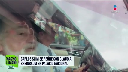Sheinbaum se reunió con el empresario Carlos Slim tras recorte de perspectiva de Banxico