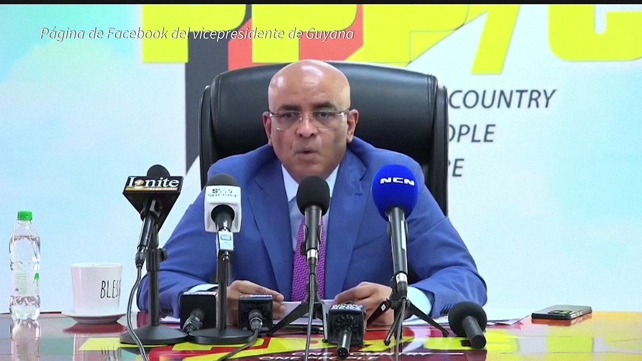Vicepresidente guyanés tacha de “fracaso” elección venezolana sobre zona en disputa