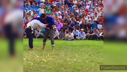 What is gushtigiri_ traditional tajik wrestling