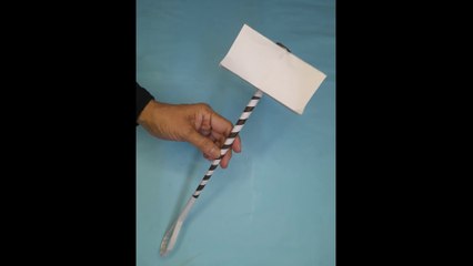 How to Make Thor's Hammer with Paper | DIY Mjölnir Craft Tutorial