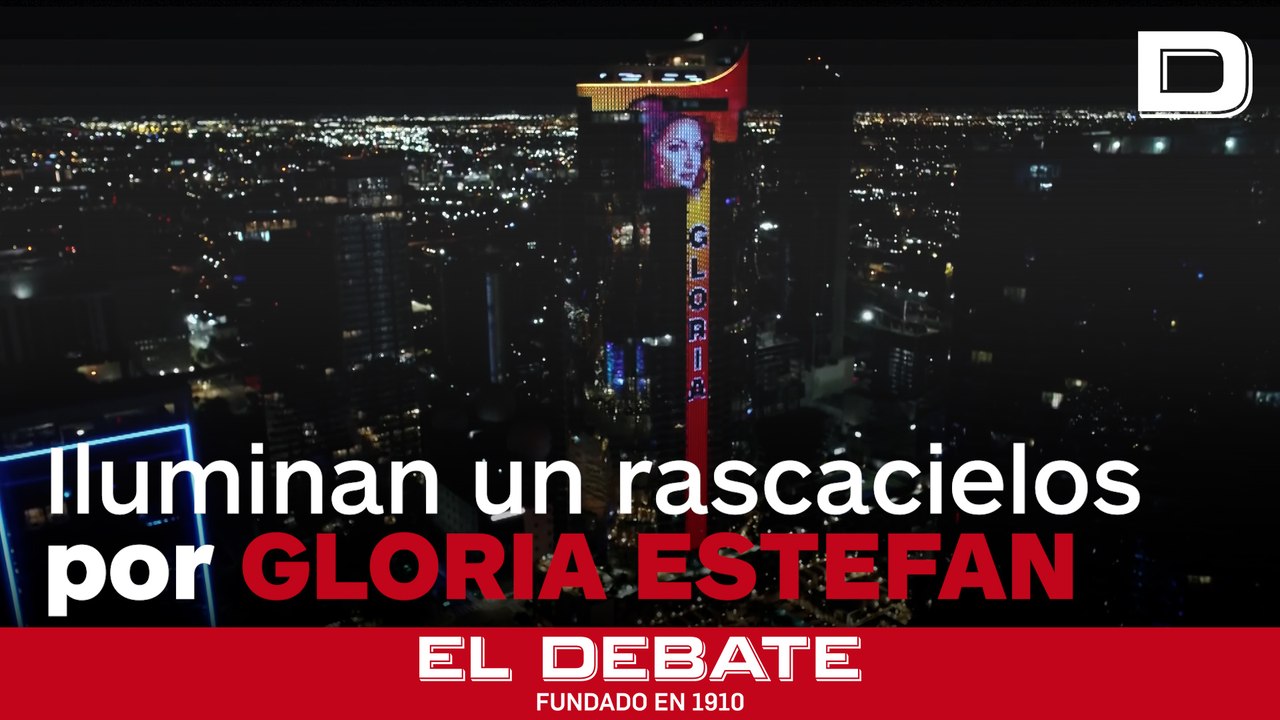 Un rascacielos de Miami se viste de luces para...