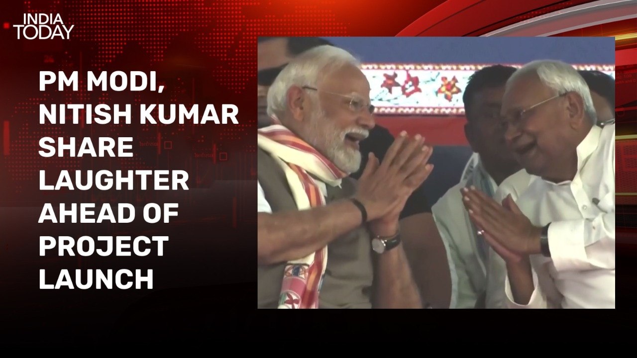 PM Modi, Nitish Kumar signal unity with warm exchange in Bihar rally