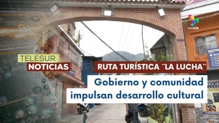 Barrio popular "La Lucha" de Caracas se convierte en nueva ruta turística de la ciudad