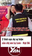2 thái cực khi dự sự kiện của 2 chị em Hạt Dẻ và Lọ Lem
