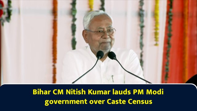 Bihar CM Nitish Kumar lauds PM Modi government over Caste Census