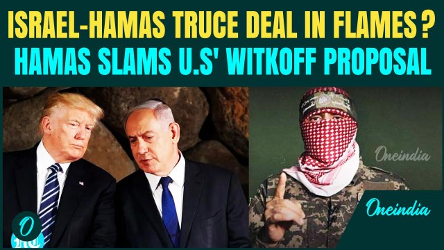 Breaking: Hamas Rejects Trump Team’s ‘Pro-Israel’ Witkoff Truce Proposal; Demands Full Gaza Exit
