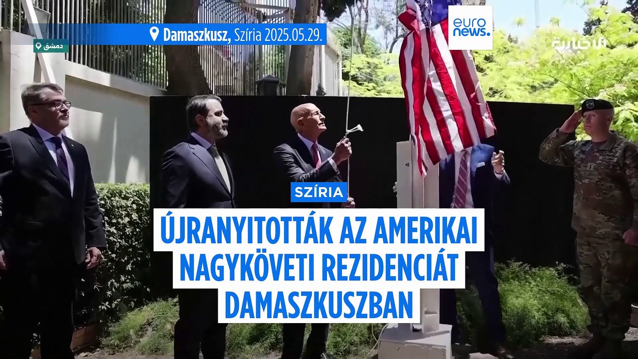 Újabb amerikai gesztus az éledező Szíriának: újranyitották az amerikai nagyköveti rezidenciát