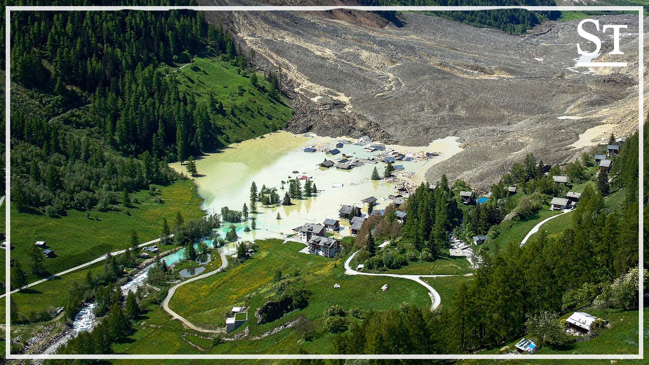 Sorge vor Flutwelle nach Gletscherabbruch bei Blatten