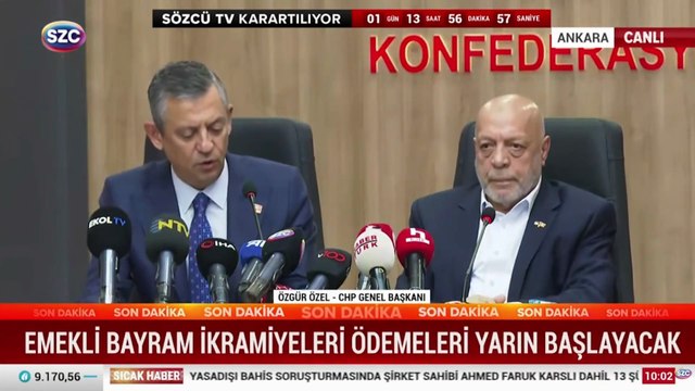 Özel, HAK-İŞ'i ziyaret etti: 'Asgari Ücret Komisyonu toplansın' çağrısı yaptı