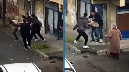 Trafikte bıçaklı yol verme kavgası: 1 yaralı