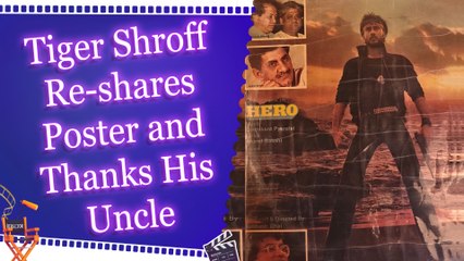 Tiger thanks Subhash Ghai for making his ‘dad’, Jackie Shroff ‘overnight superstar’