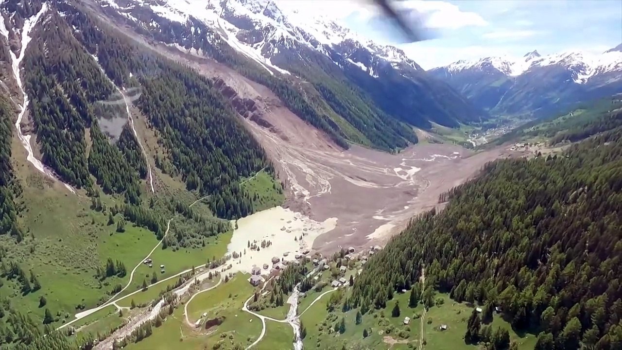 'Sie haben alles verloren': Bewohner im Wallis blicken auf Gletscherabbruch