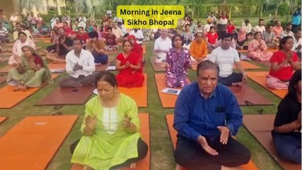 Morning in Jeena Sikho Bhopal | A Video Insight How We Start The Morning