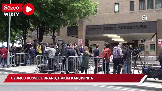 Oyuncu Russell Brand, tecavüz ve saldırı suçlamalarıyla hakim karşısında