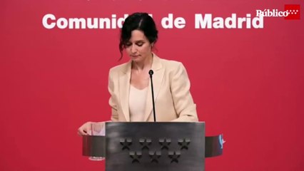 Ayuso se desentiende de Juan Vicente Bonilla: "Desconozco su procedencia"