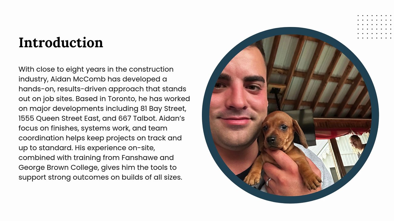 Aidan McComb Shares 6 Habits for Better Construction Results