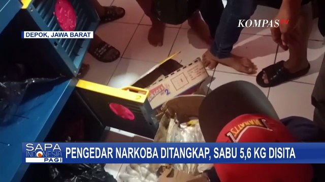 Pengedar Narkoba Jaringan Sumatera Ditangkap di Depok, Polisi Sita 5,6 Kg Sabu
