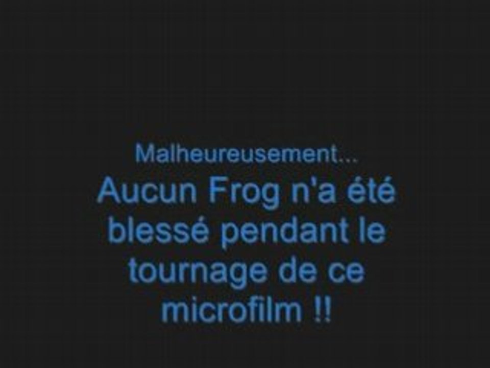 Test d'animation frog