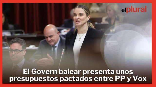 El Govern balear presenta unos presupuestos pactados entre PP y Vox