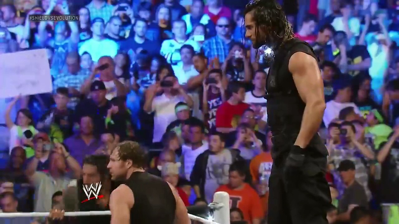 FULL MATCH_ The Shield vs. Evolution_ Payback 2014