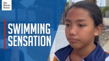 Another bemedaled athlete from NCR surfaces in swimming with 7 golds