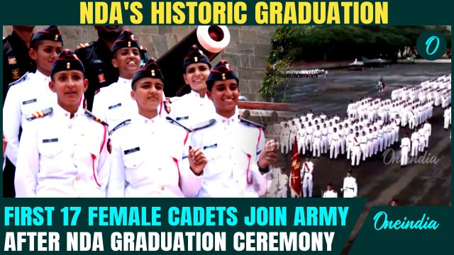 VIDEO: India’s First Female NDA Cadets Graduate, Making History in Armed Forces | NDA’s 148th Course