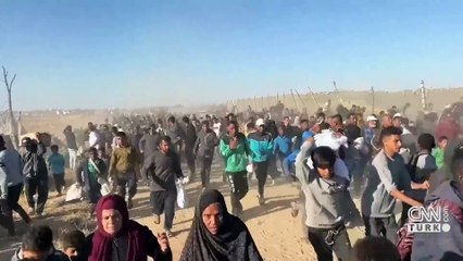 Gazze’de yardım dağıtım noktasında kaos! ‘AÇLIKTAN İNSANLAR BİRBİRİNİ ÖLDÜRÜYOR’