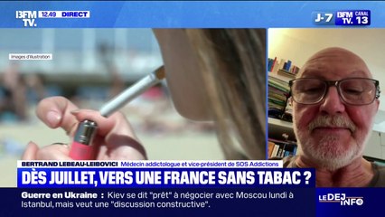 Interdiction de la cigarette: "C'est plutôt une petite révolution qu'une mesurette", estime Bertrand Lebeau-Leibovici (médecin addictologue)