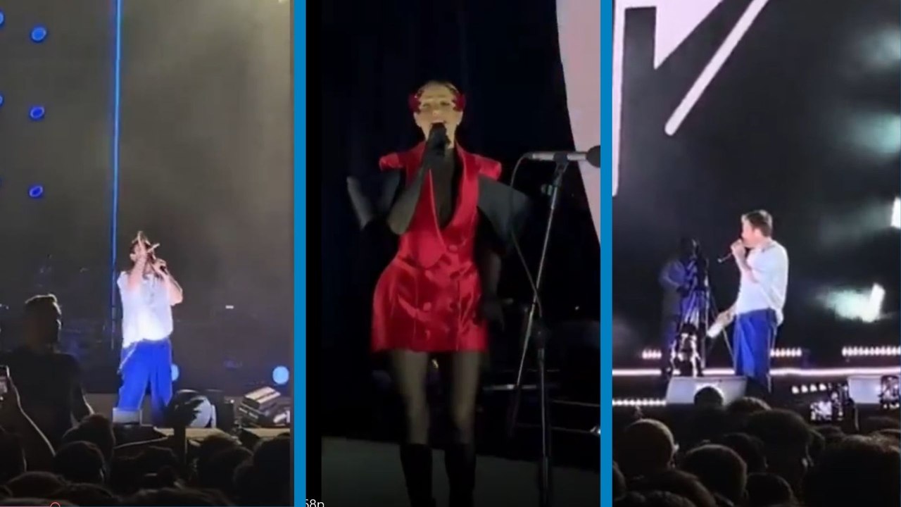 Şanlıurfa'da konser veren Derya Uluğ ve Murat Dalkılıç'a şişe fırlatıldı