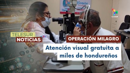 Pdta. de Honduras inauguró clínica oftalmológica del programa Operación Milagro en alianza con Cuba