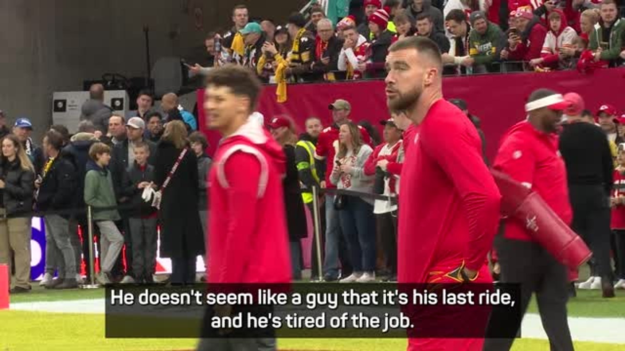 Kelce motivated to be even better than last season - Mahomes